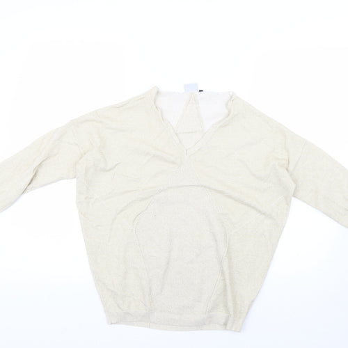 miss captain trend Womens Beige   Pullover Jumper Size S