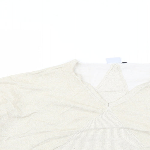 miss captain trend Womens Beige   Pullover Jumper Size S