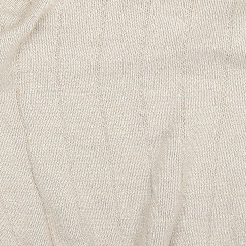 BHS Mens Beige   Pullover Jumper