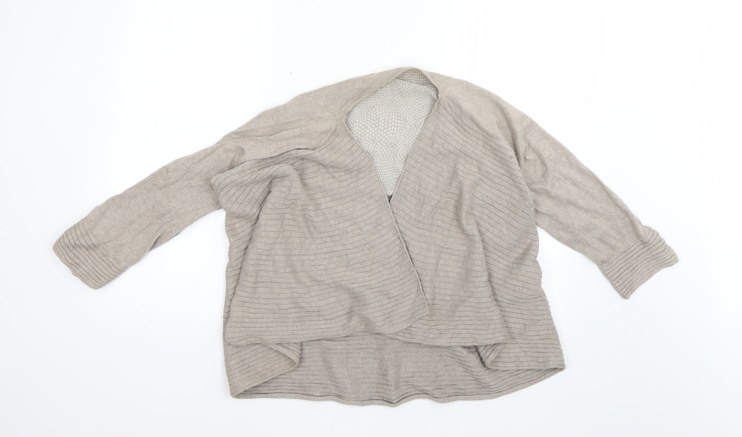 Per Una Womens Beige   Cardigan Jumper Size 16