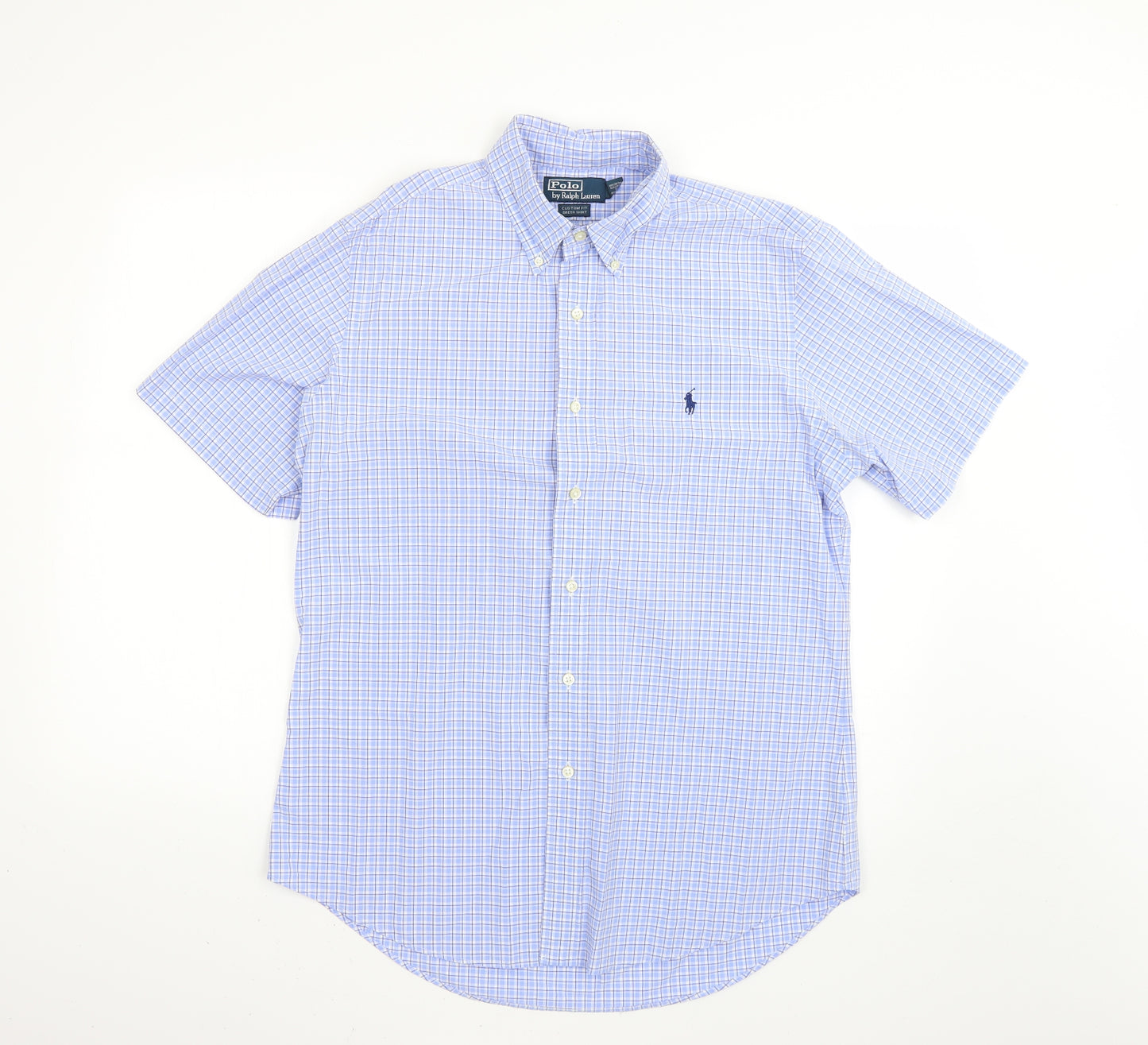 Ralph Lauren Mens Multicoloured Check   Dress Shirt Size 16