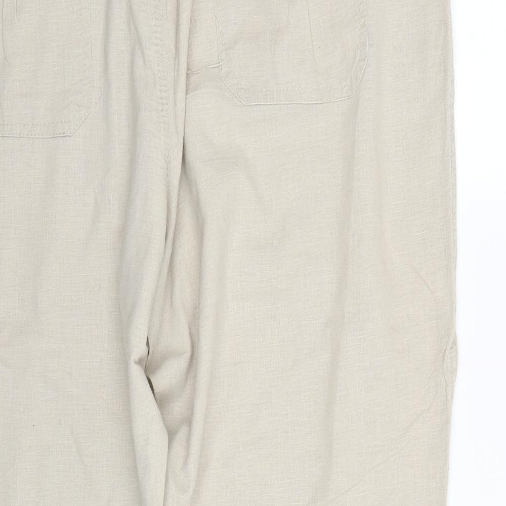 Atmosphere Womens Beige   Trousers  Size 18 L29 in