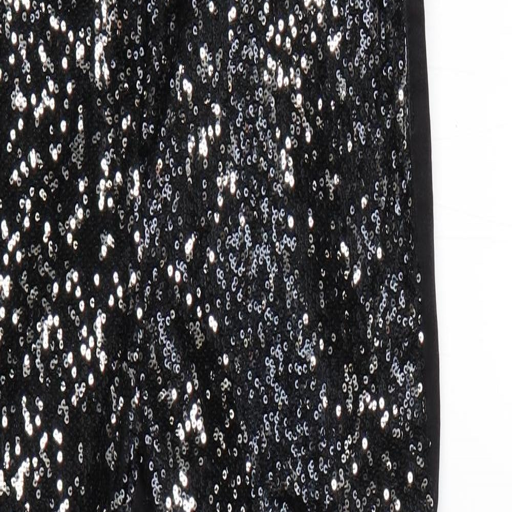 NEXT Womens Black   Straight Jeans Size 10 L26 in