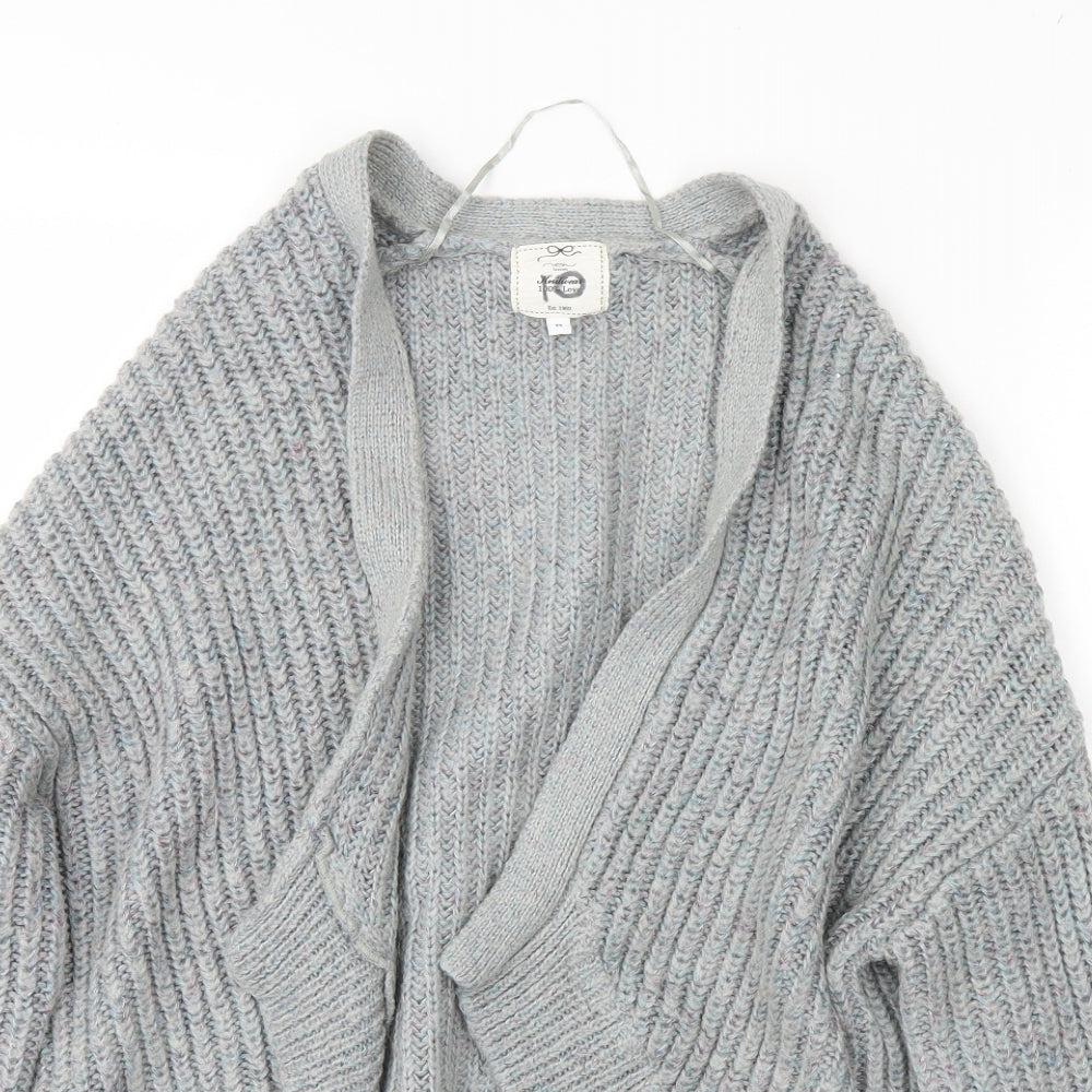 New Look Womens Grey   Cardigan Jumper Size M