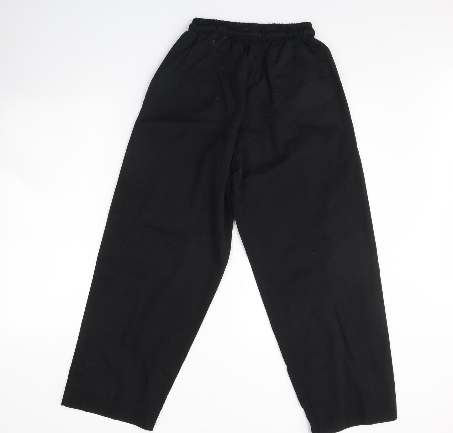 Preworn Womens Black   Trousers  Size M L28 in