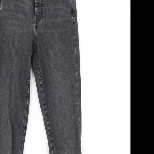 Topshop Womens Black  Denim Skinny Jeans Size 26 in L34 in