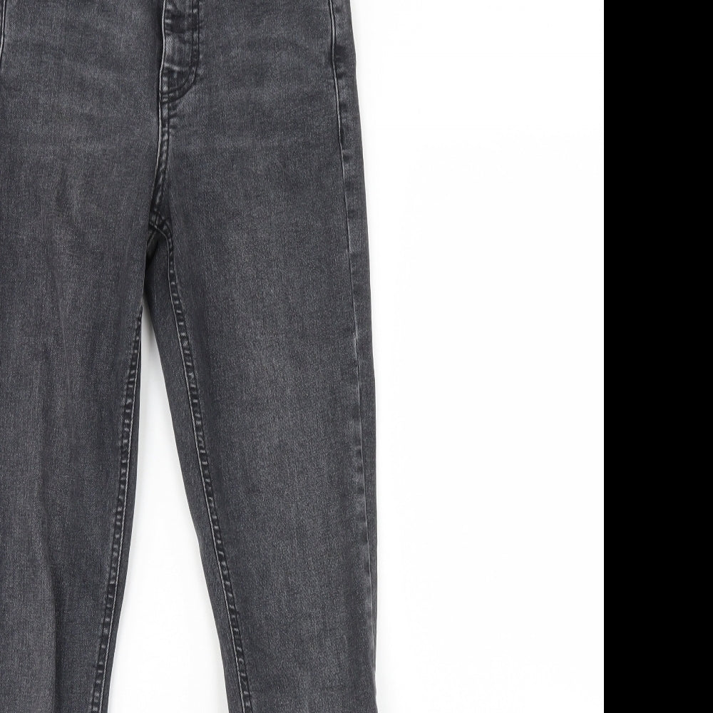 Topshop Womens Black  Denim Skinny Jeans Size 26 in L34 in