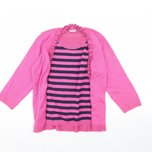 Simply Stock Shop Womens Pink   Pullover Jumper Size S