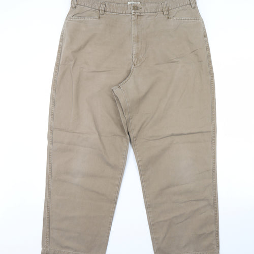 Cherokee Womens Beige   Straight Jeans Size 38 in L30 in