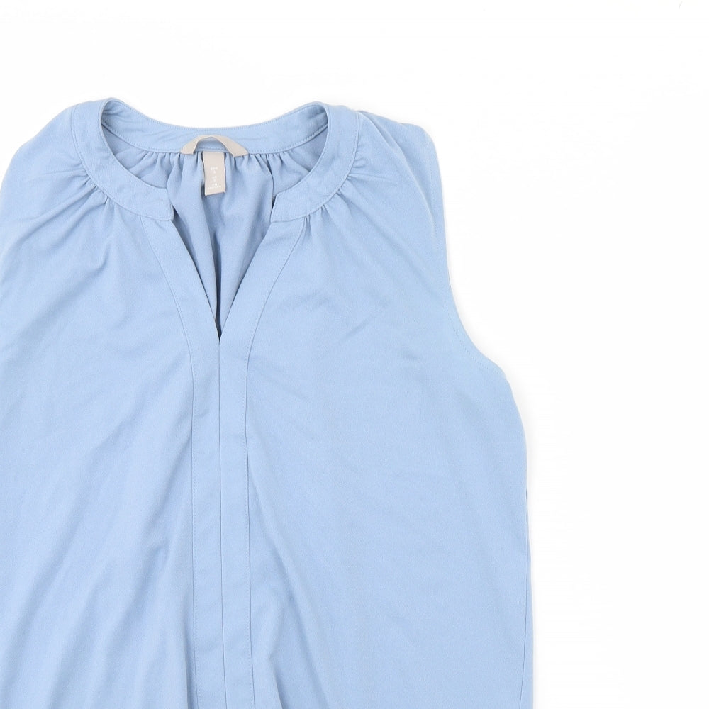 H&M Womens Blue   Basic Tank Size S