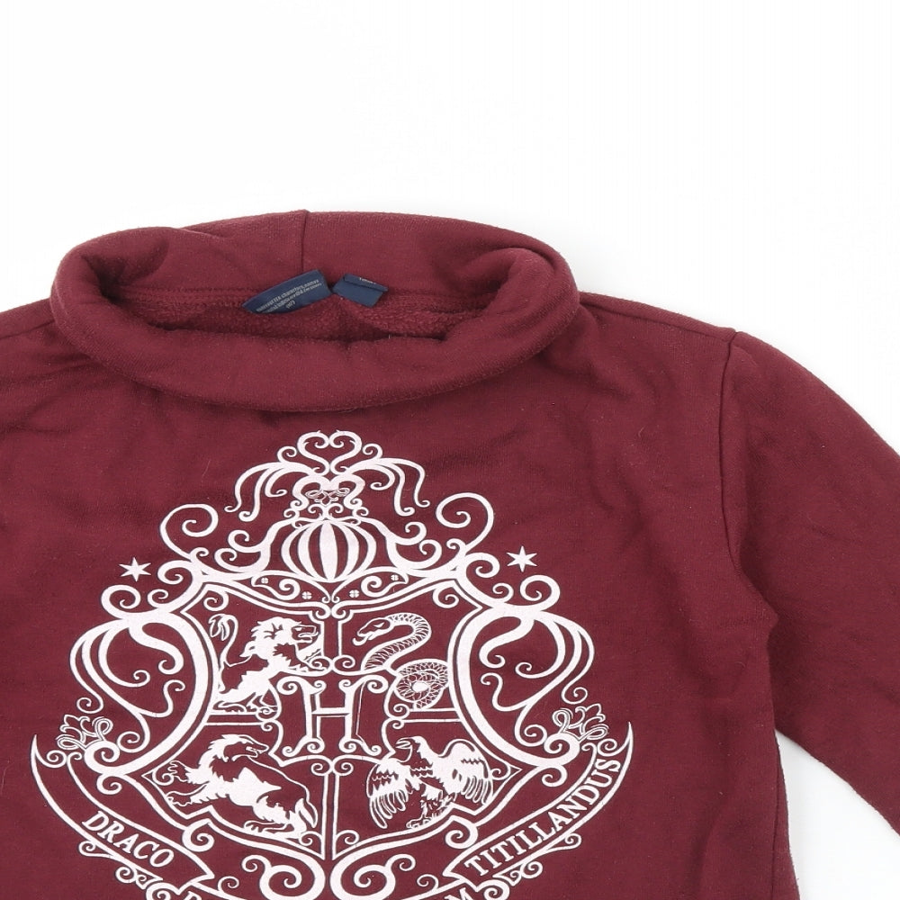 Harry Potter Womens Red   Pullover Jumper Size 8  - Harry potter