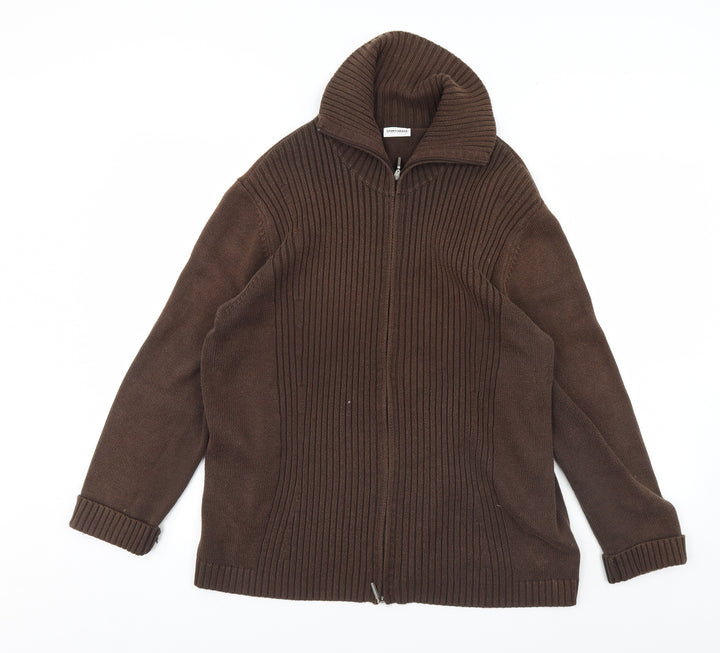 Gerry Weber Womens Brown Jacket Size 20