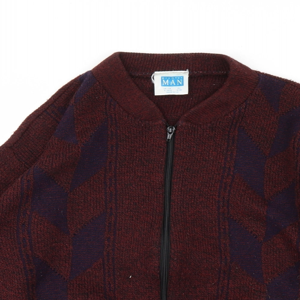 Premier man Mens Red   Jacket  Size S