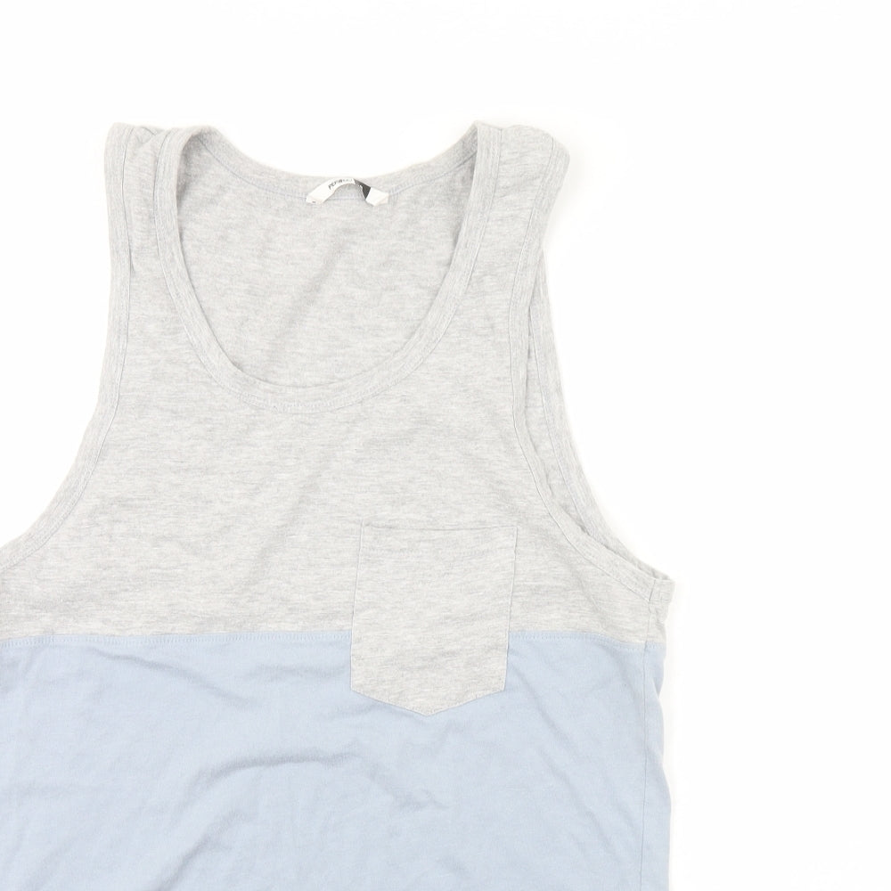 PEP & Co Womens Blue   Basic Tank Size S