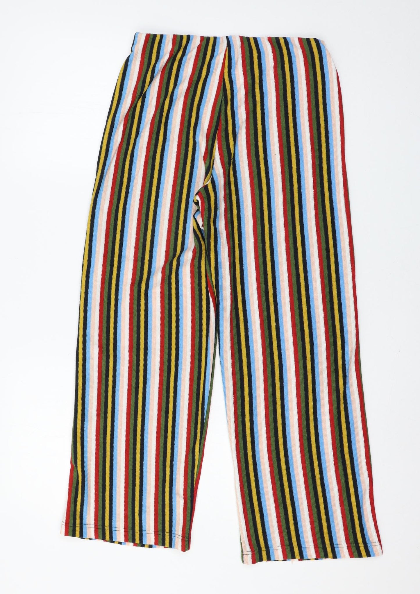 Urban Outfitters Womens Multicoloured Striped Knit Trousers  Size S L25 in