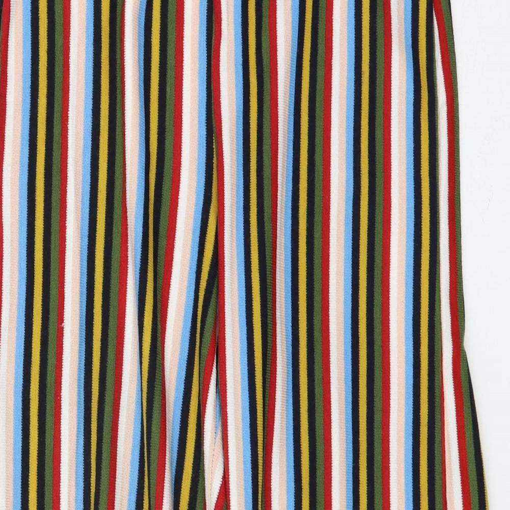 Urban Outfitters Womens Multicoloured Striped Knit Trousers  Size S L25 in