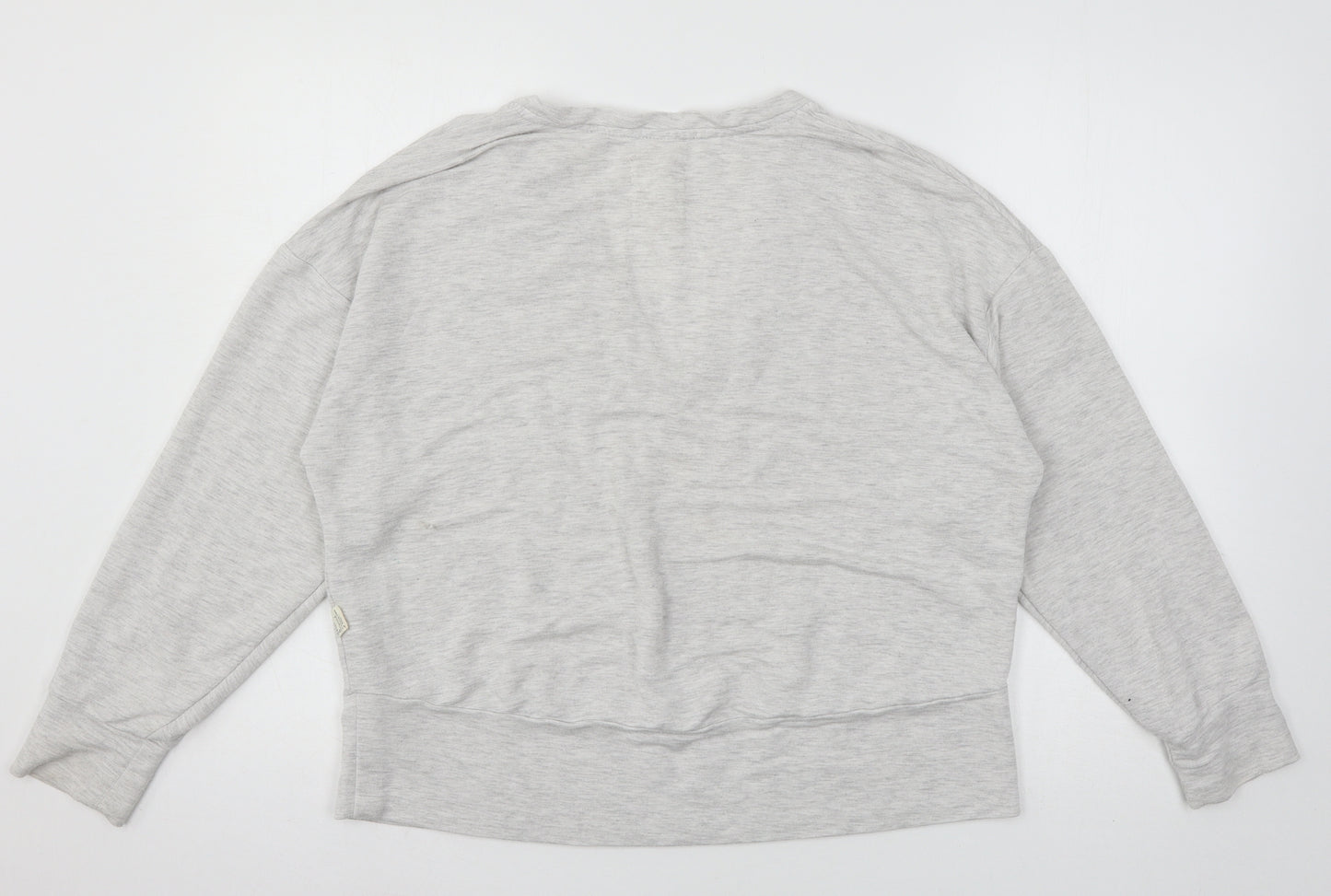 Primark Womens Grey  Jersey Pullover Sweatshirt Size 6