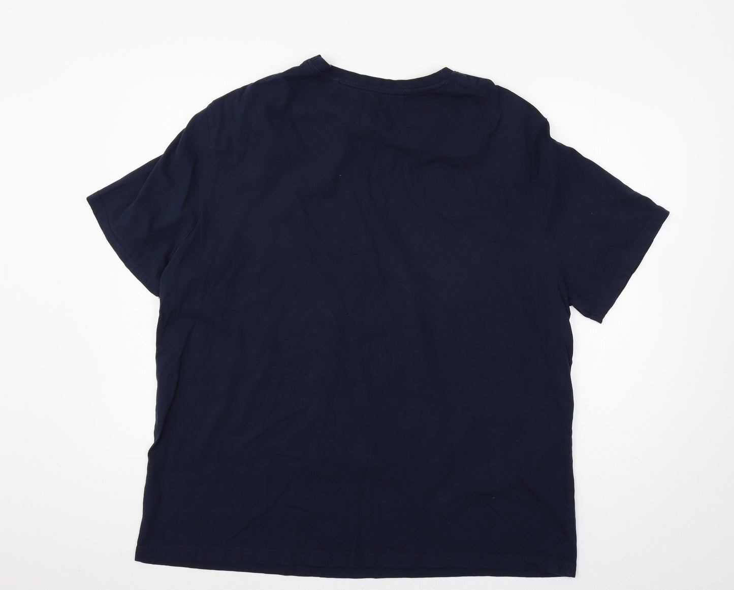 George Mens Blue  Jersey  T-Shirt Size 3XL