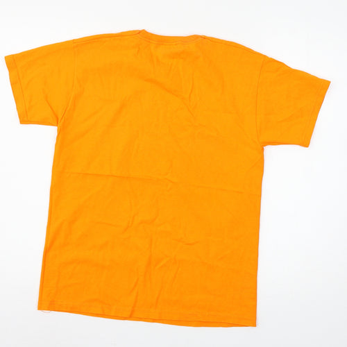 Fruit of the Loom Boys Orange  Jersey Basic T-Shirt Size 12-13 Years  - Afya Sports