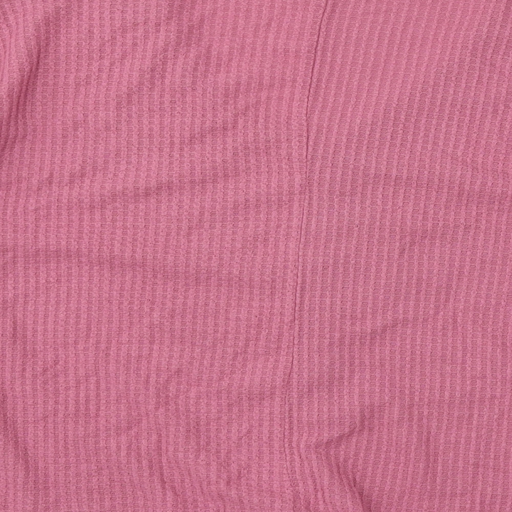George Womens Pink  Knit Pullover Jumper Size 8