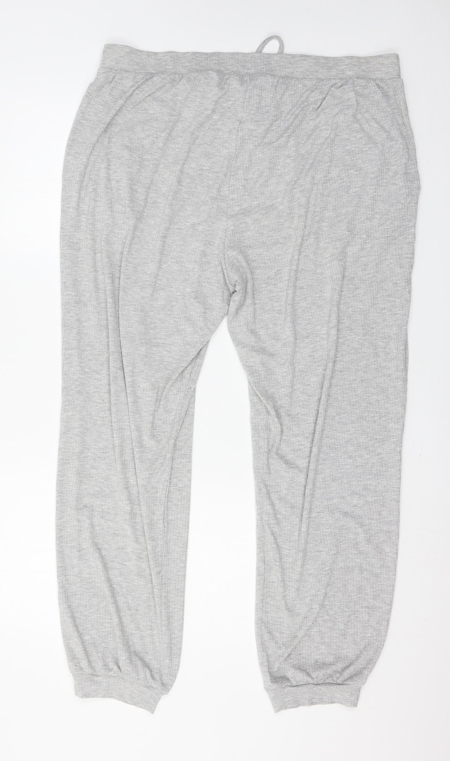 Love to Lounge Womens Grey  Jersey Trousers  Size 18 L28 in
