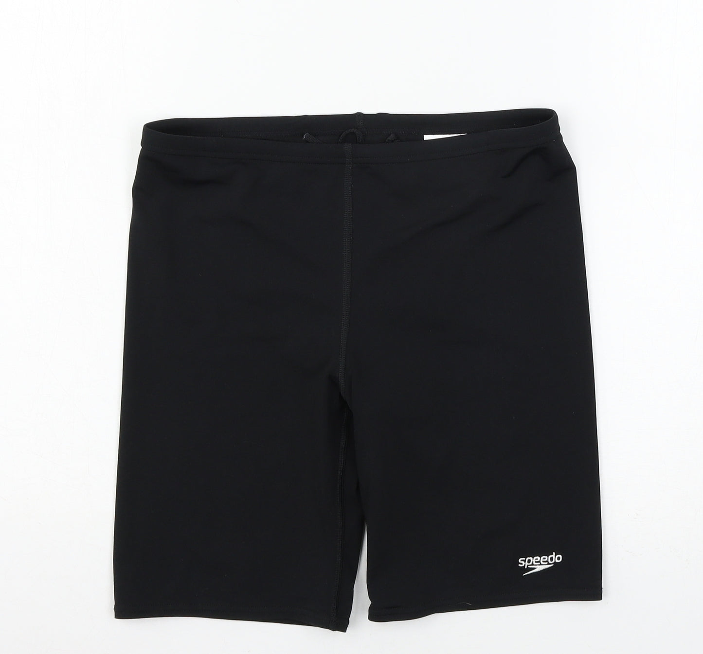Speedo Boys Black  Jersey Sweat Shorts Size 14 Years - Swim wear