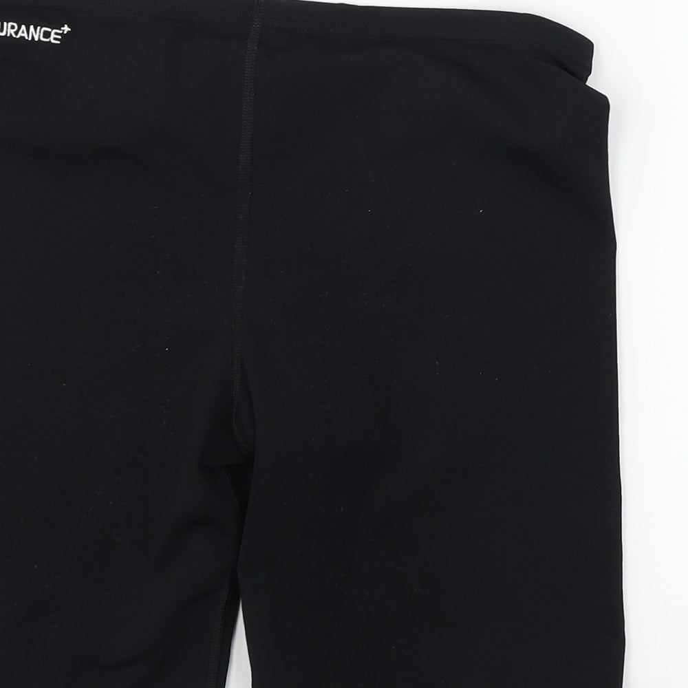 Speedo Boys Black  Jersey Sweat Shorts Size 14 Years - Swim wear