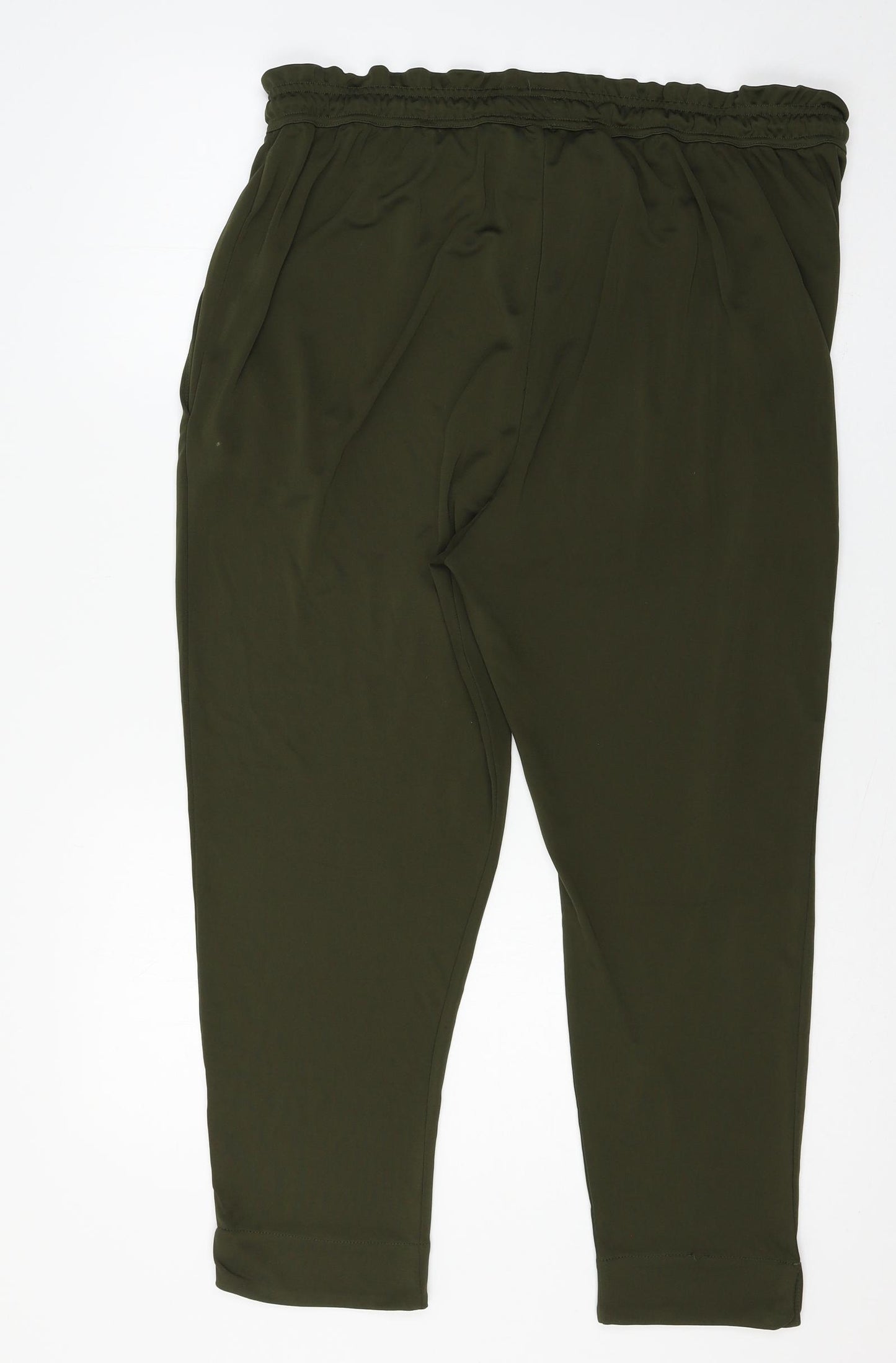 H&M Womens Green   Trousers  Size L L24 in