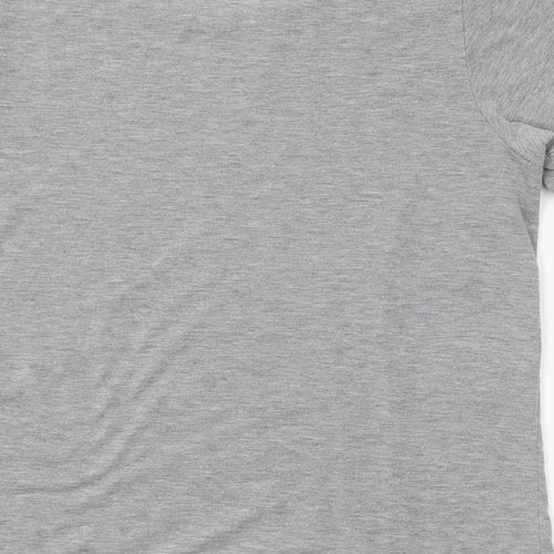 Select Womens Grey  Jersey Basic T-Shirt Size S  - I Want it all