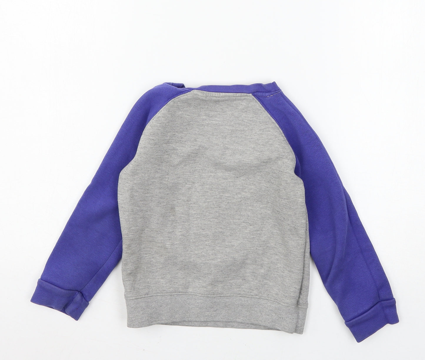 Minnie Minors Boys Grey  Jersey Pullover Sweatshirt Size 3-4 Years