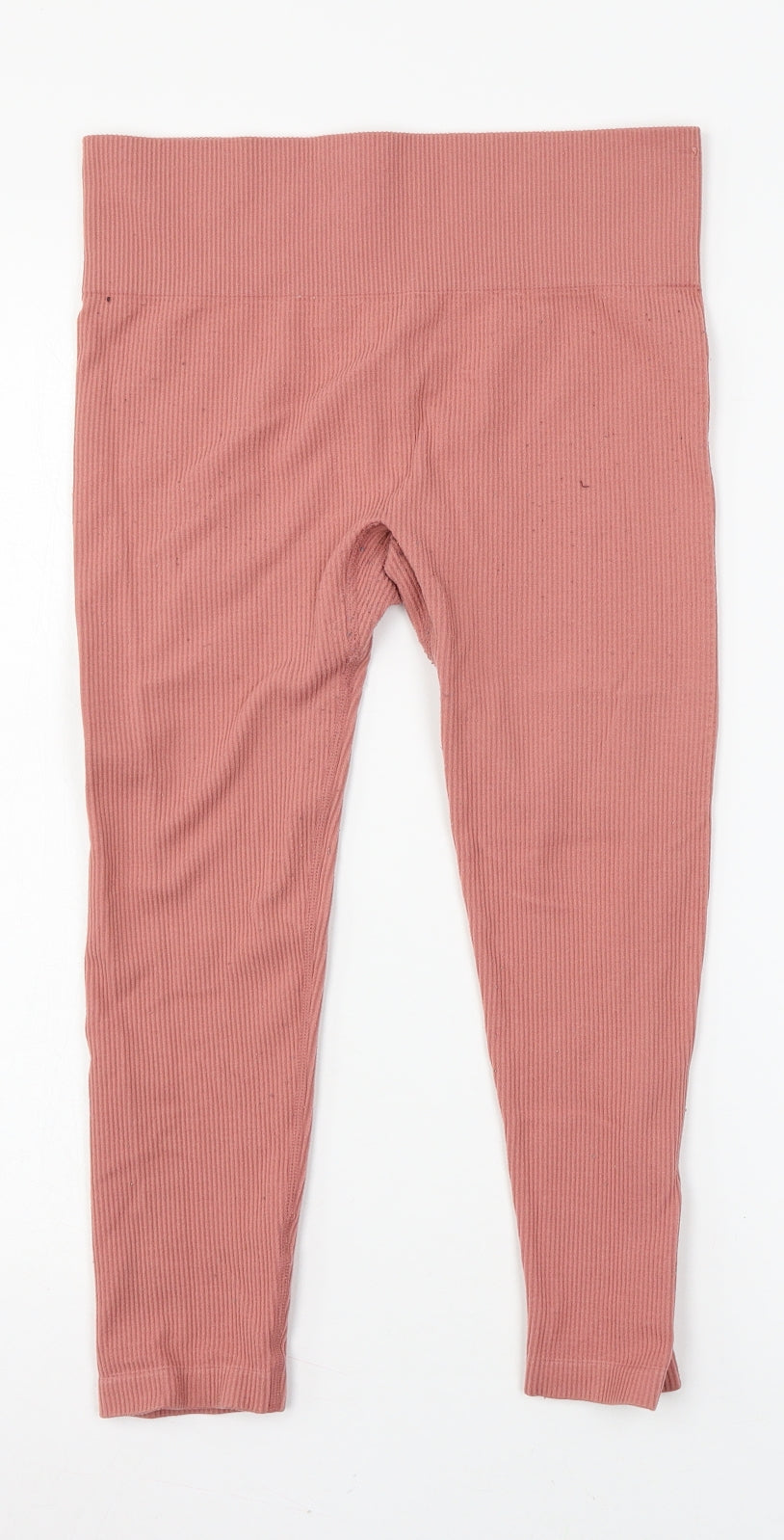 HIT Womens Pink   Capri Leggings Size L L20 in