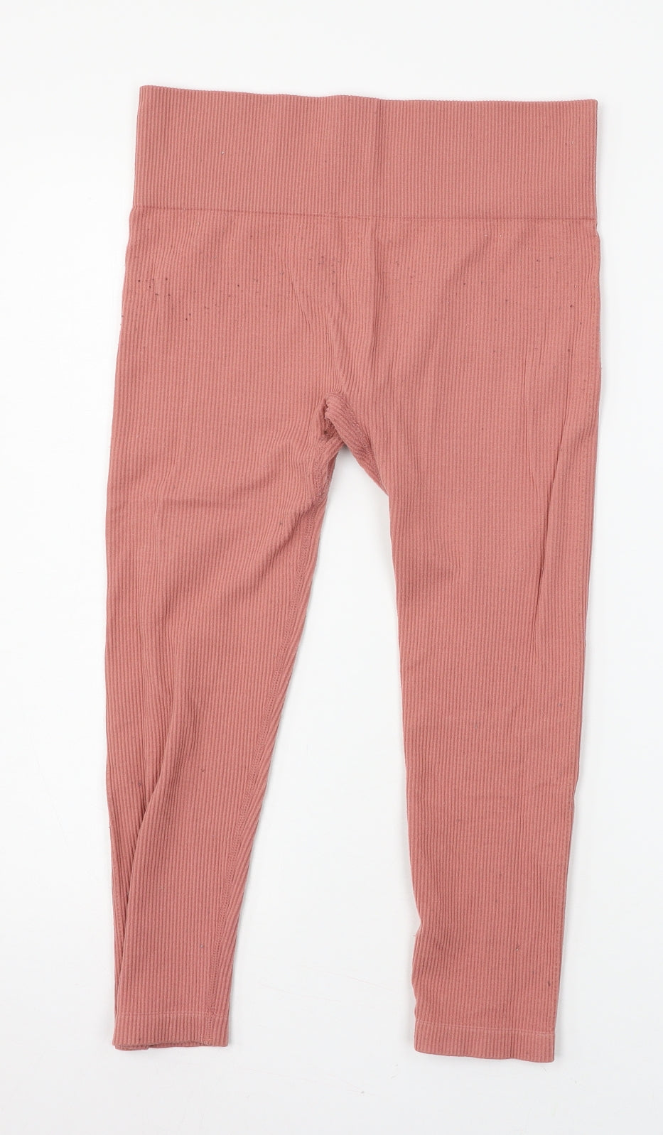 HIT Womens Pink   Capri Leggings Size L L20 in