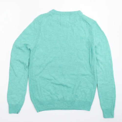 Marks and Spencer Womens Green  Knit Pullover Jumper Size 10