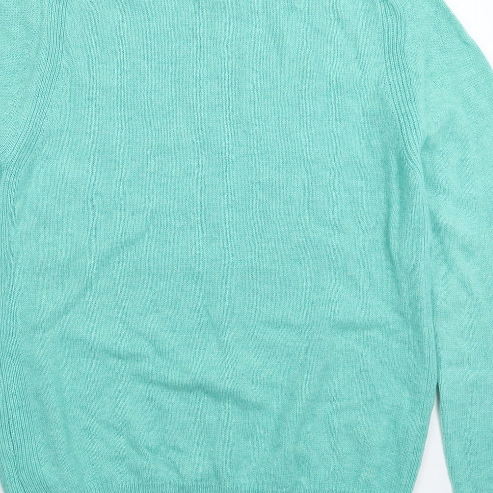 Marks and Spencer Womens Green  Knit Pullover Jumper Size 10