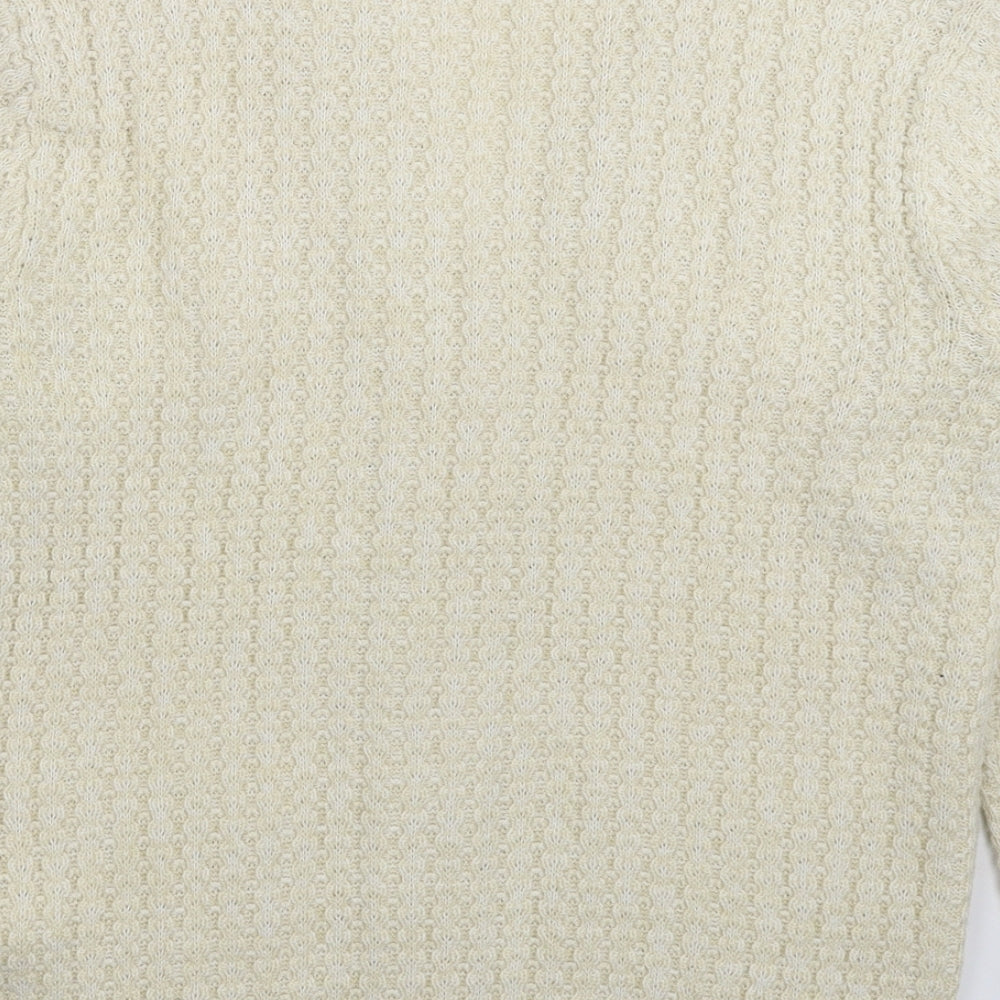 Damart Womens Grey  Knit Cardigan Jumper Size 16