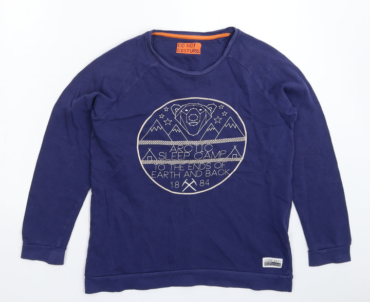 Marks and Spencer Boys Blue Pullover Sweatshirt Size 13-14 Years