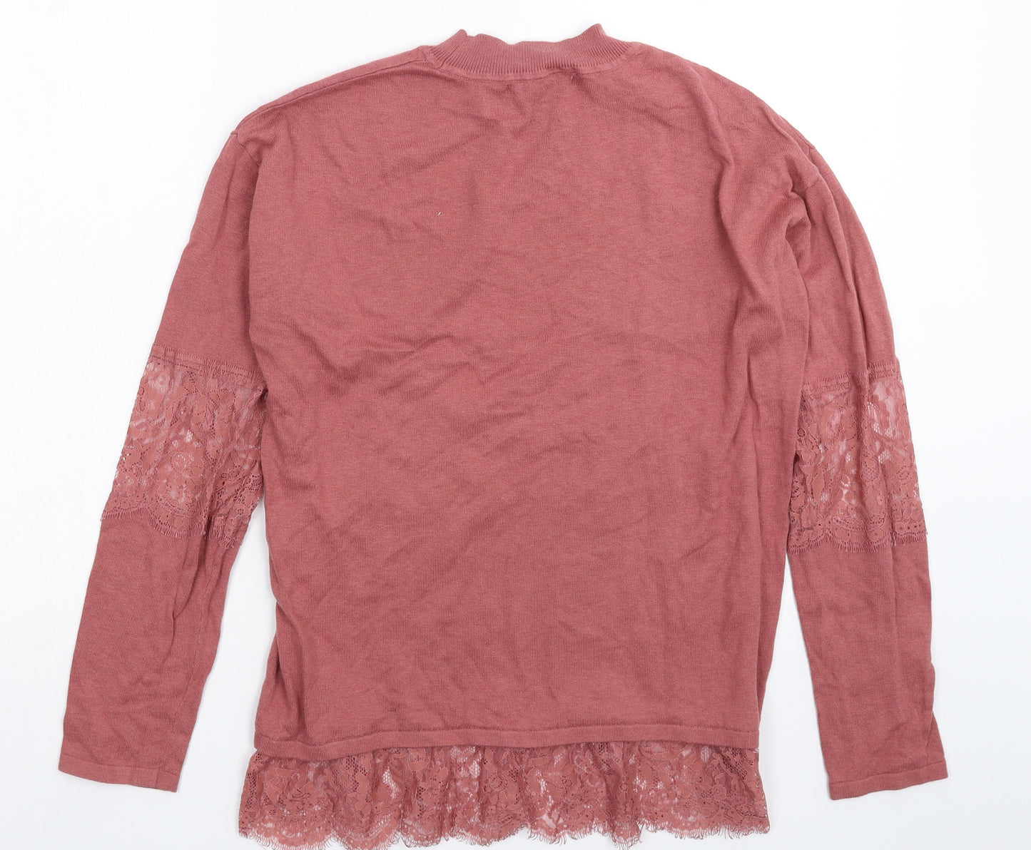 NEXT Womens Pink  Knit Pullover Jumper Size 12