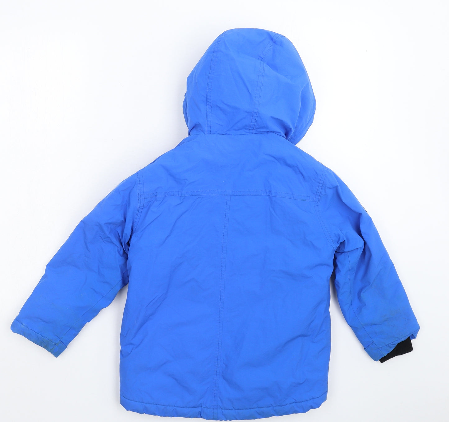 Matalan Boys Blue   Parka Coat Size 6-7 Years