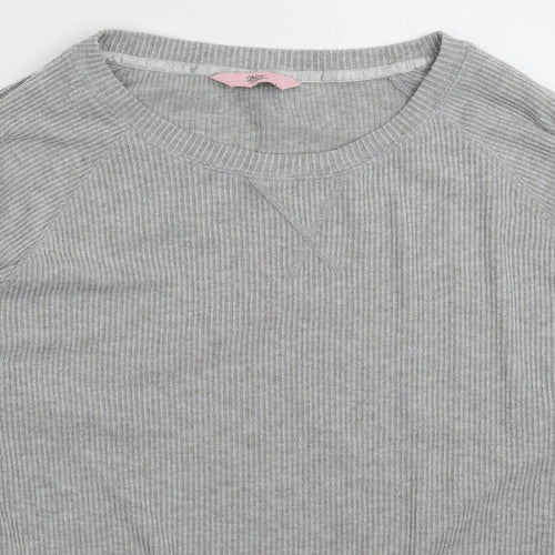 Boux Avenue Womens Grey  Knit Pullover Jumper Size 14