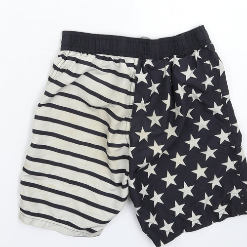 H&M Boys Multicoloured Geometric  Bermuda Shorts Size 11-12 Years