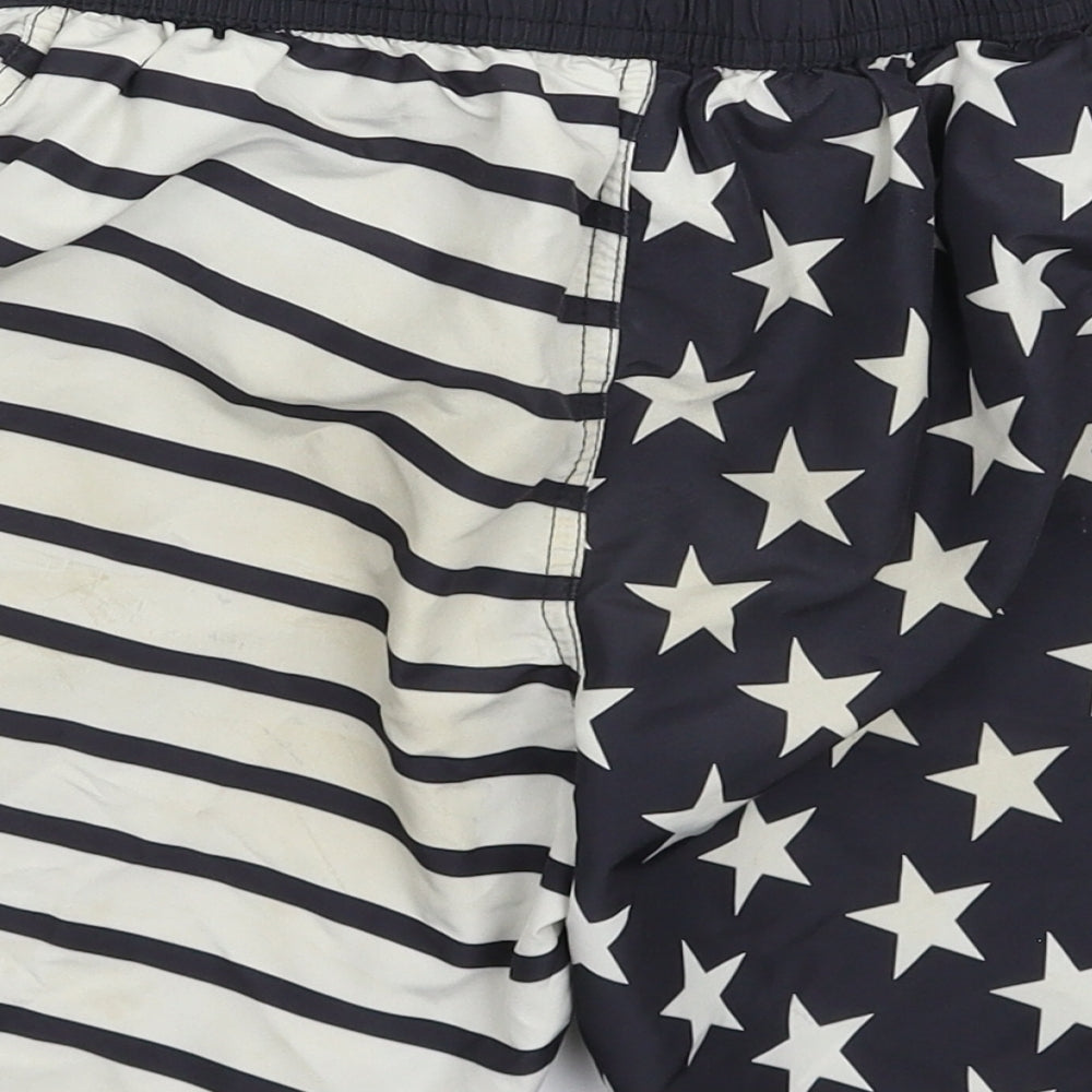 H&M Boys Multicoloured Geometric  Bermuda Shorts Size 11-12 Years