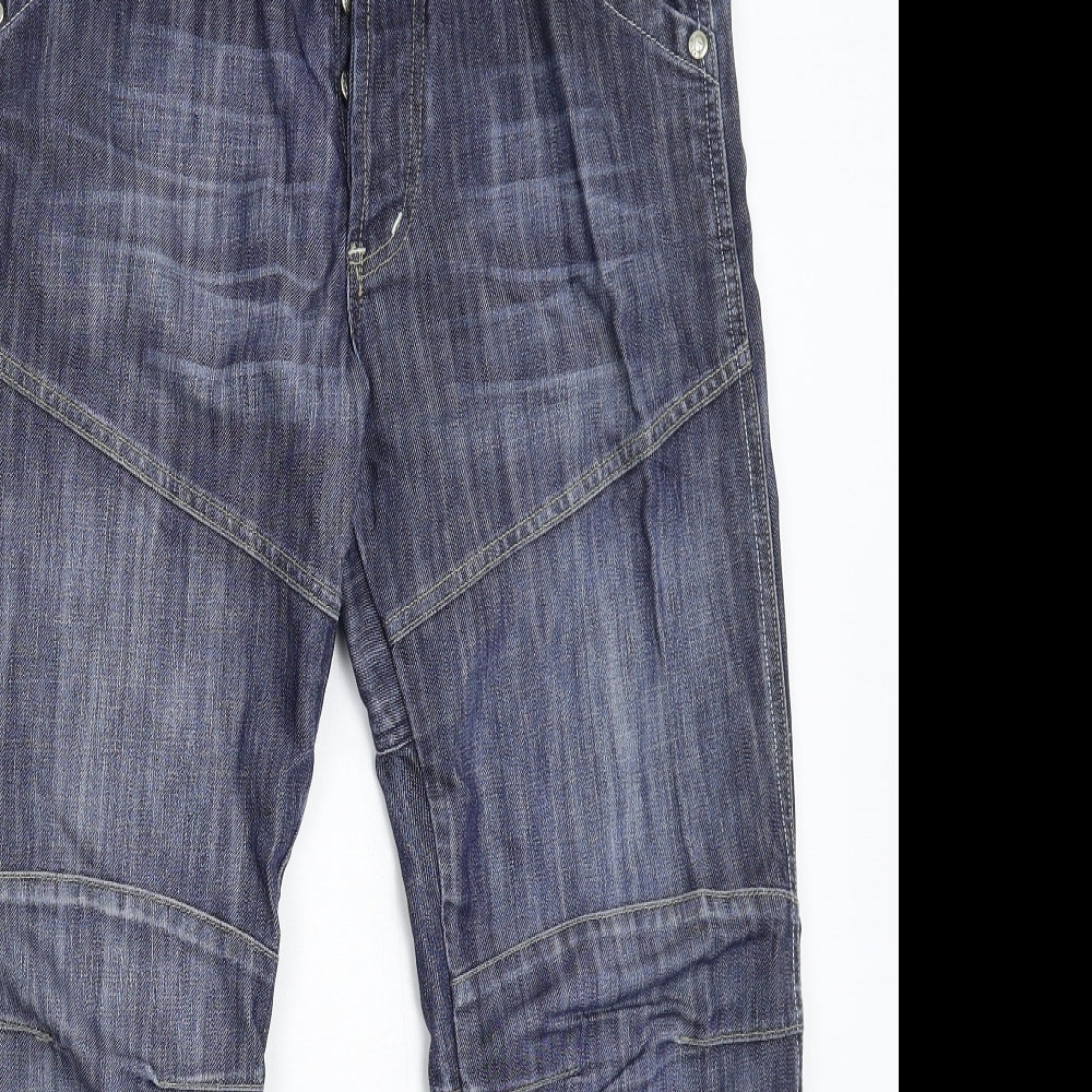 G-Star Mens Blue  Denim Straight Jeans Size 31 L28 in