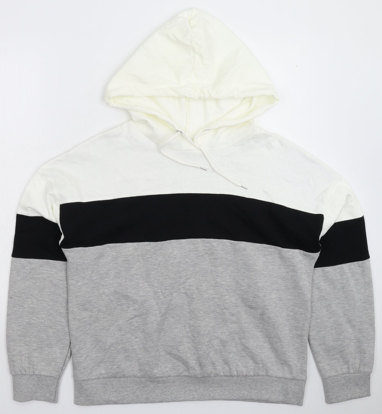 New Look Womens Multicoloured   Pullover Hoodie Size M  - Oversized