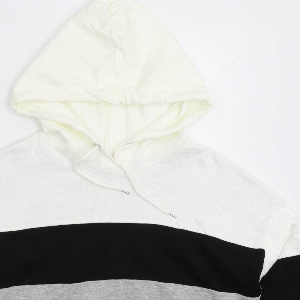 New Look Womens Multicoloured   Pullover Hoodie Size M  - Oversized