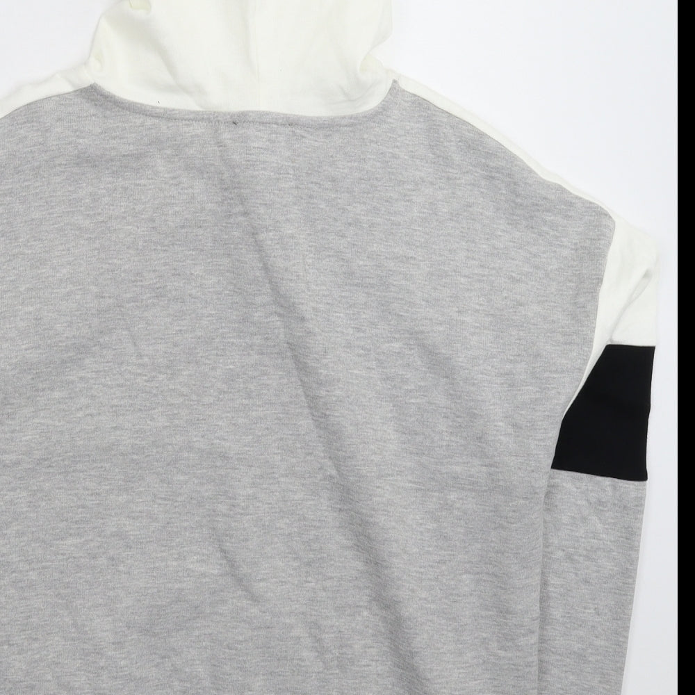 New Look Womens Multicoloured   Pullover Hoodie Size M  - Oversized
