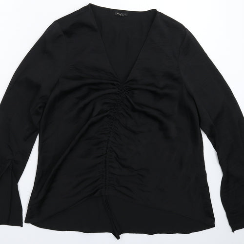 River Island Womens Black   Basic Blouse Size 12