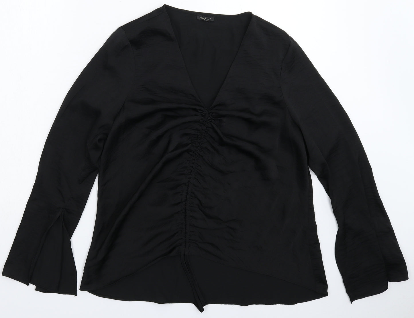 River Island Womens Black   Basic Blouse Size 12