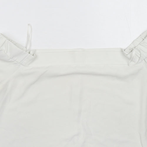 River Island Womens White   Basic Blouse Size 10