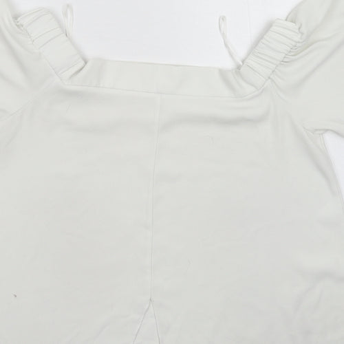 River Island Womens White   Basic Blouse Size 10