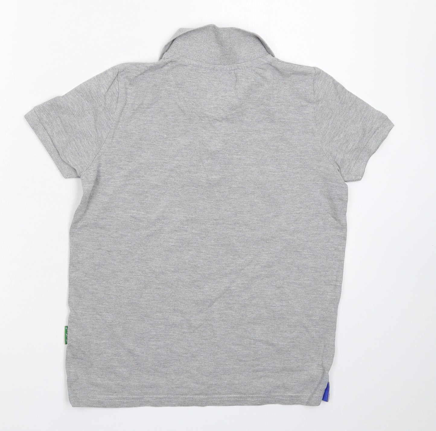 Kickers Boys Grey   Basic Polo Size 11-12 Years
